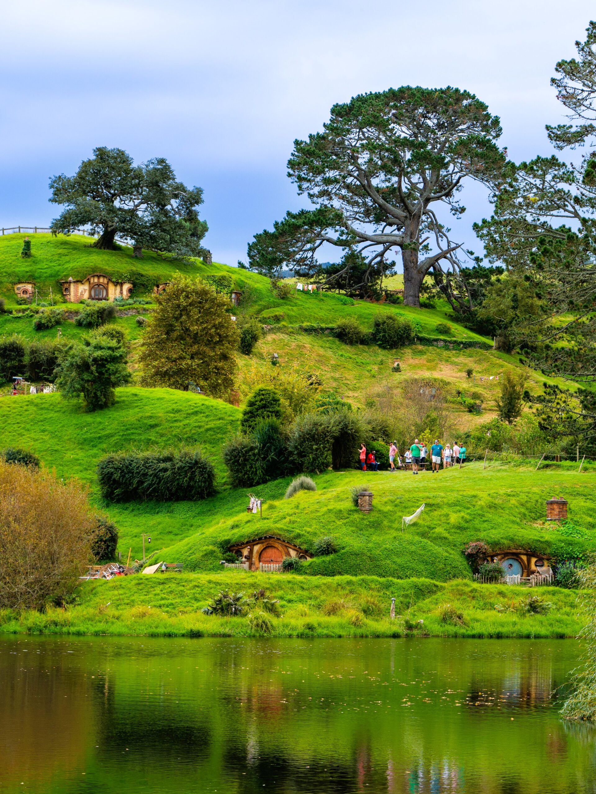New Zealand visa application from India with Hobbiton attraction