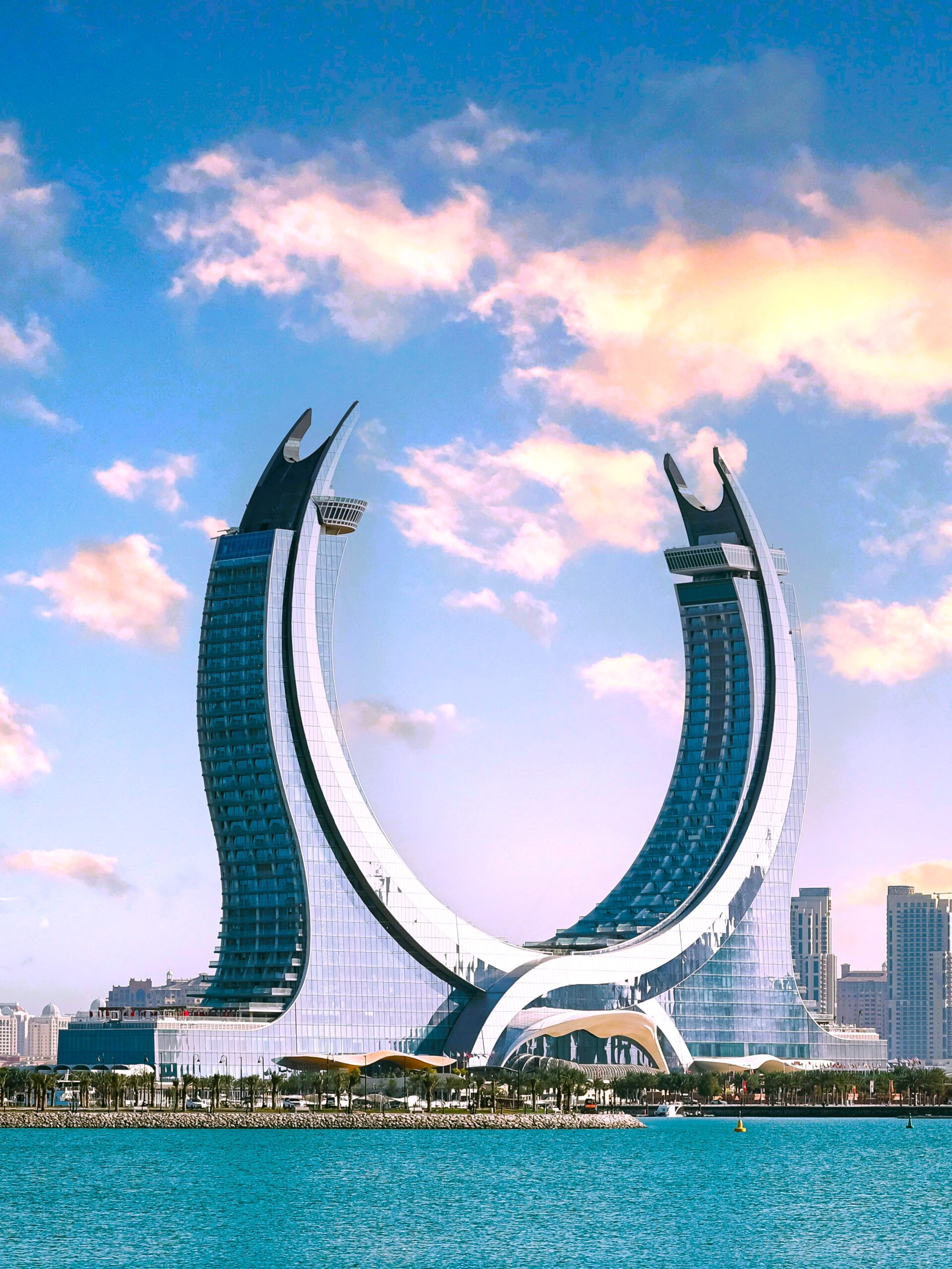 Qatar visa application from India with Katara Towers Doha