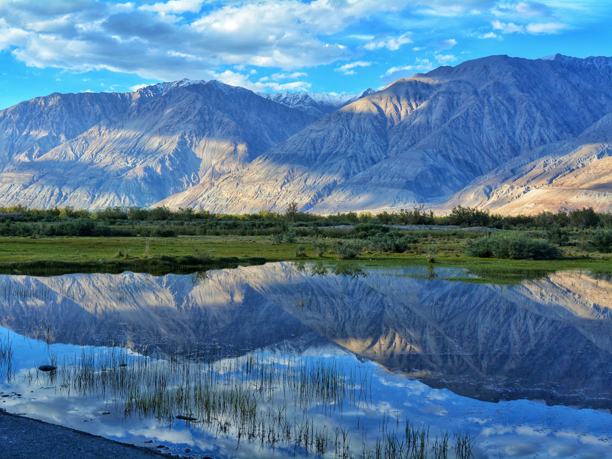 Ladakh India getaway package featuring the Himalayan mountains and scenic landscapes.