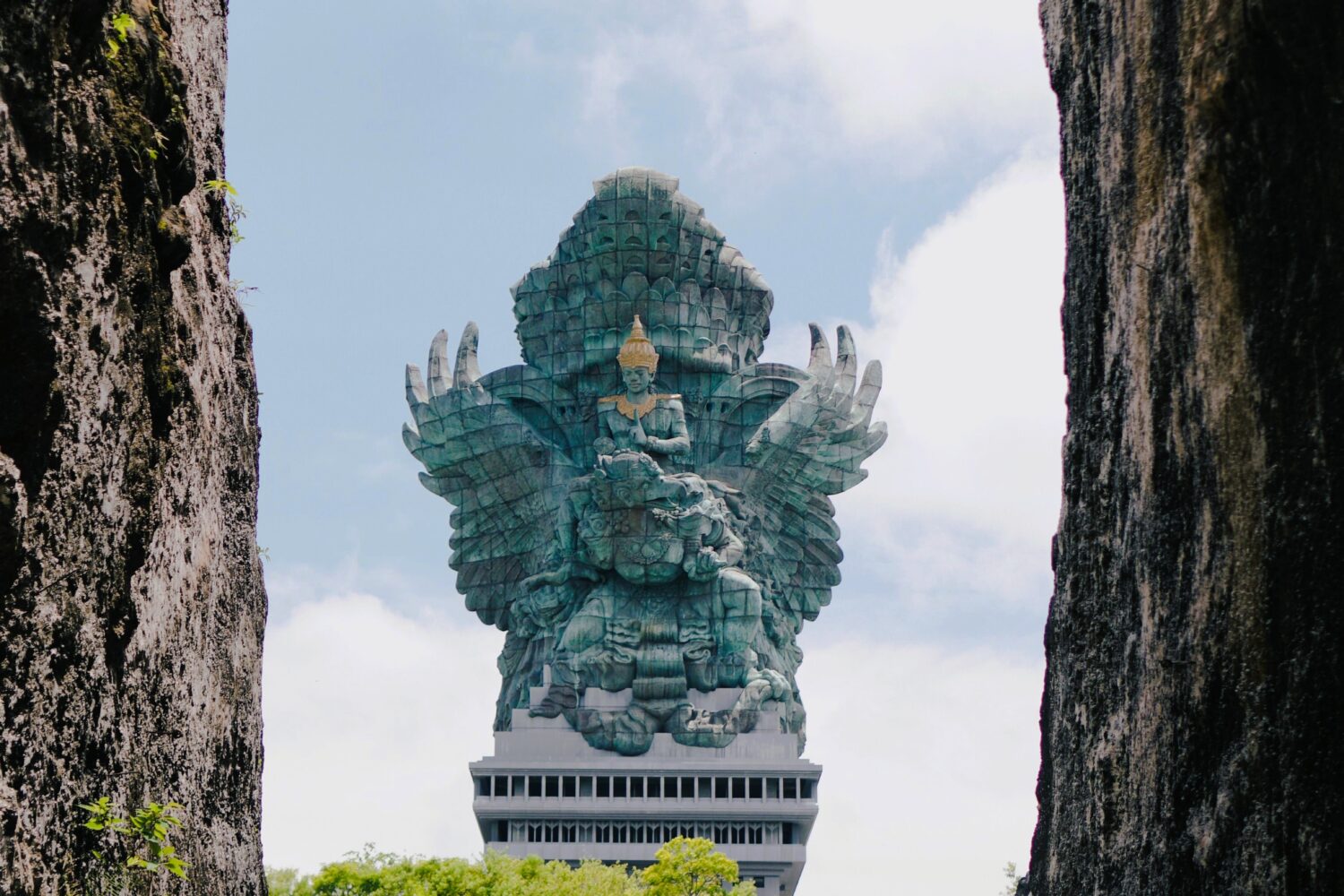 Garuda Wisnu Kencana statue in Bali featured in Bali Indonesia Tour Package