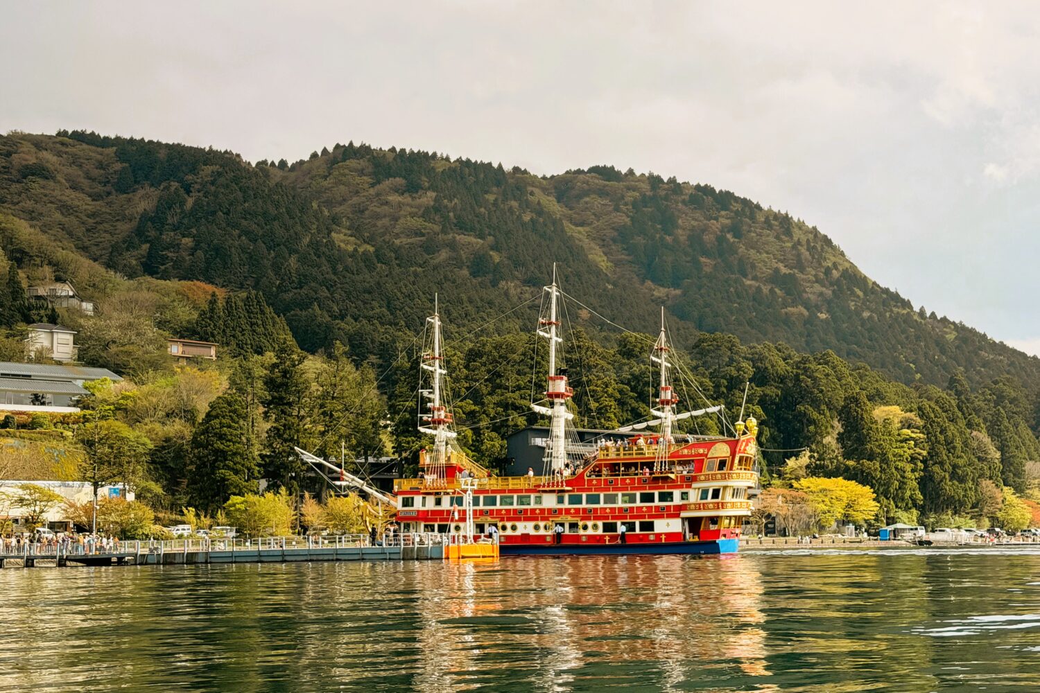 Lake Ashi Cruise featured in Japan tour package