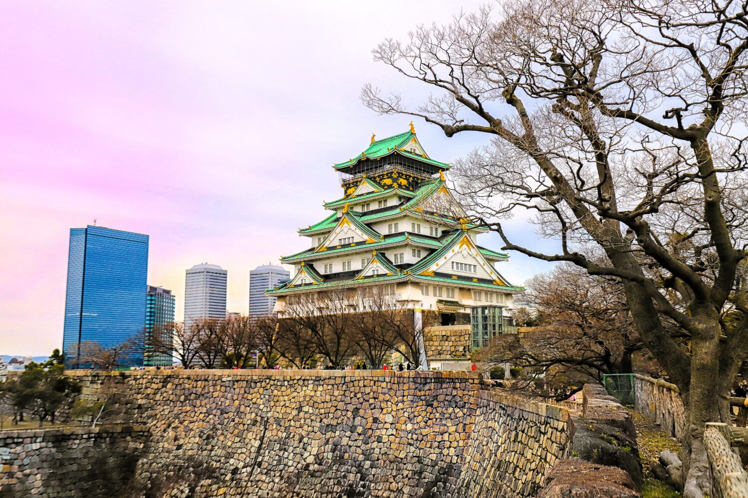 Osaka Castle featured in Japan tour package