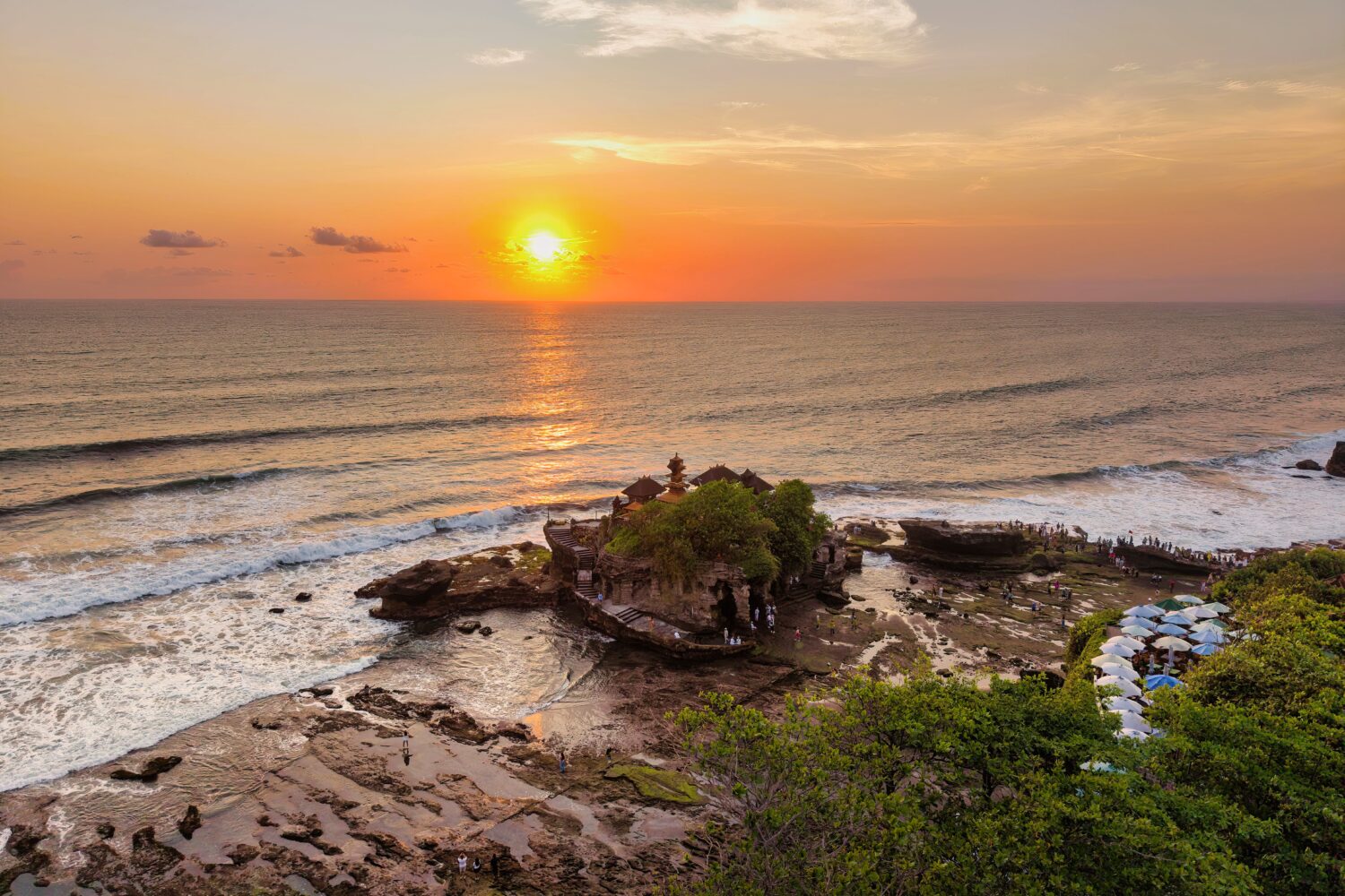 Tanah Lot Temple in Bali