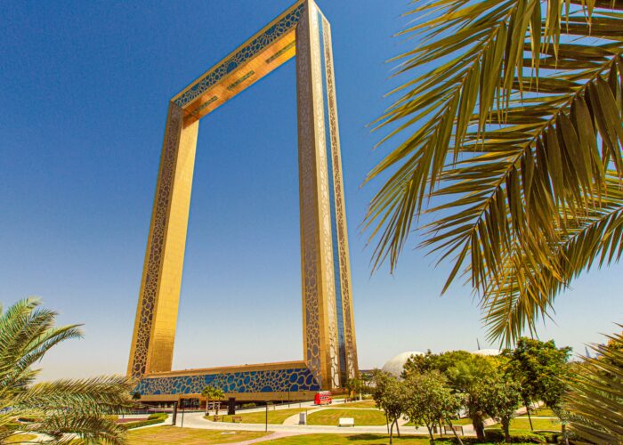 dubai frame image featured in Dubai tour package